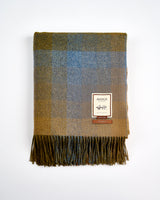 Antique Spectrum Double Sided Lambswool Throw