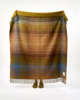 Antique Spectrum Double Sided Lambswool Throw