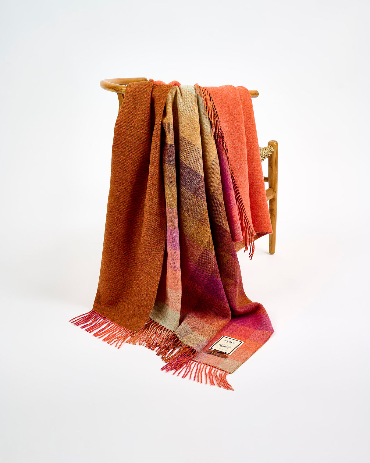 Miners Spectrum Double Sided Lambswool Throw