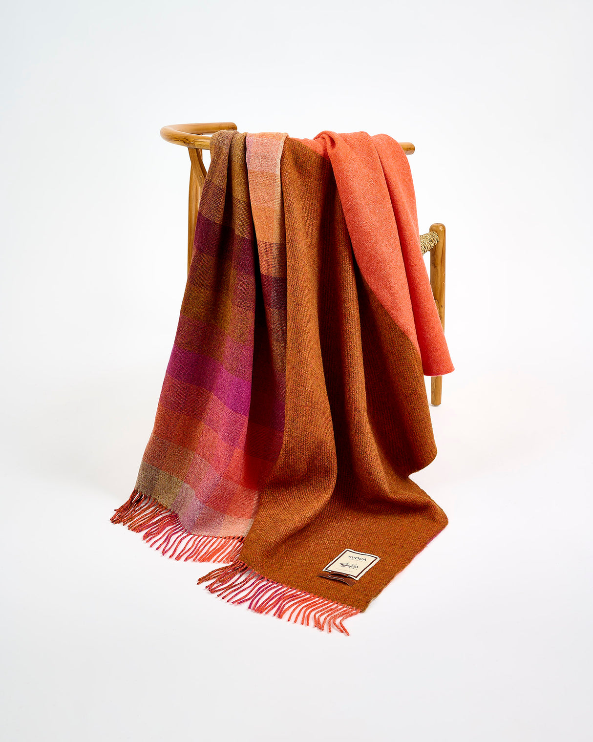 Miners Spectrum Double Sided Lambswool Throw