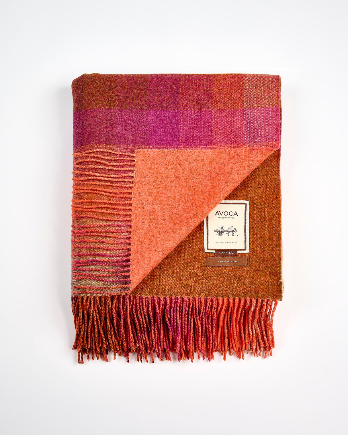 Miners Spectrum Double Sided Lambswool Throw