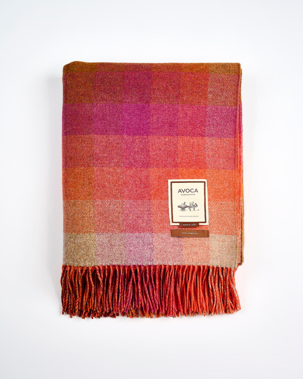 Miners Spectrum Double Sided Lambswool Throw