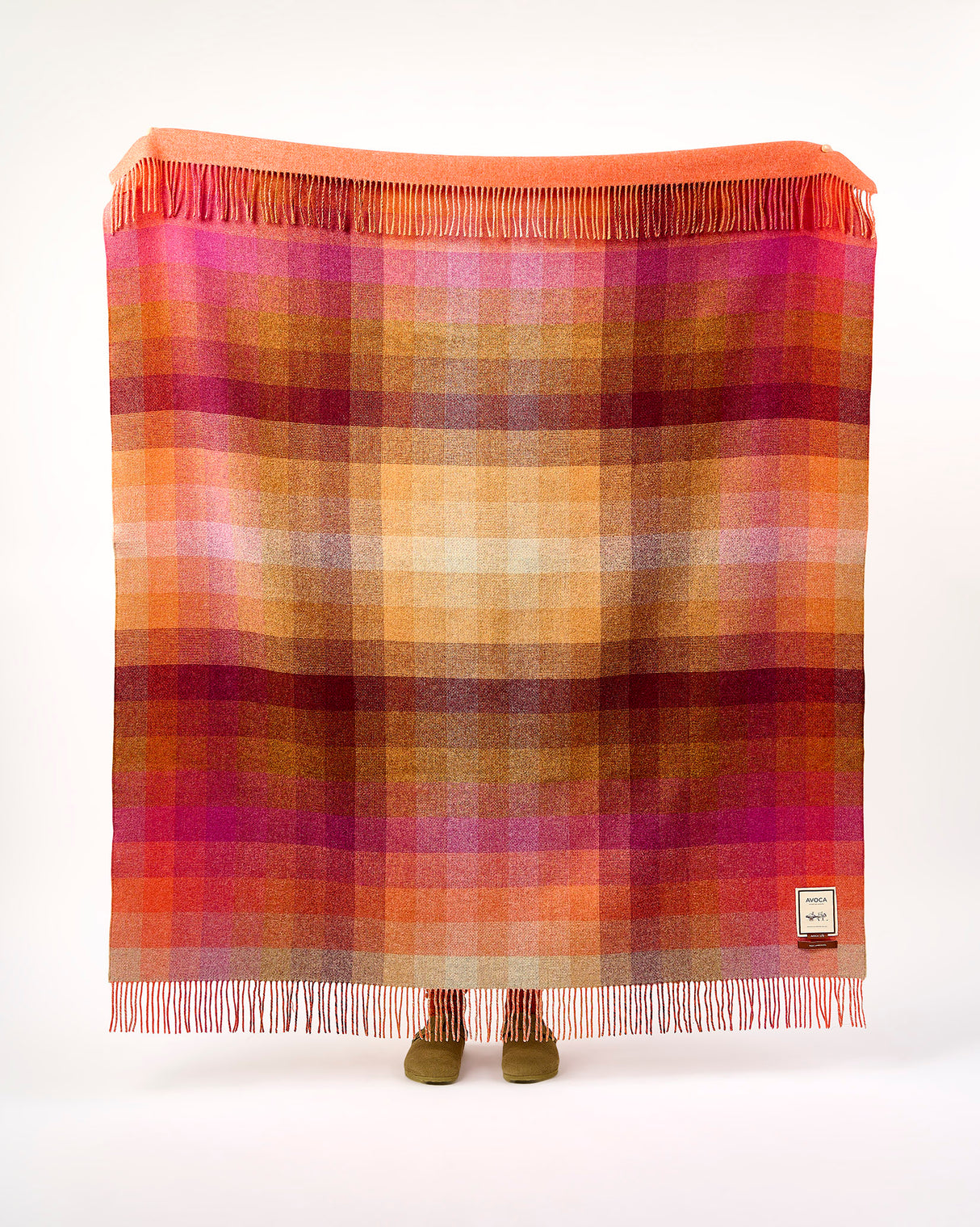 Miners Spectrum Double Sided Lambswool Throw