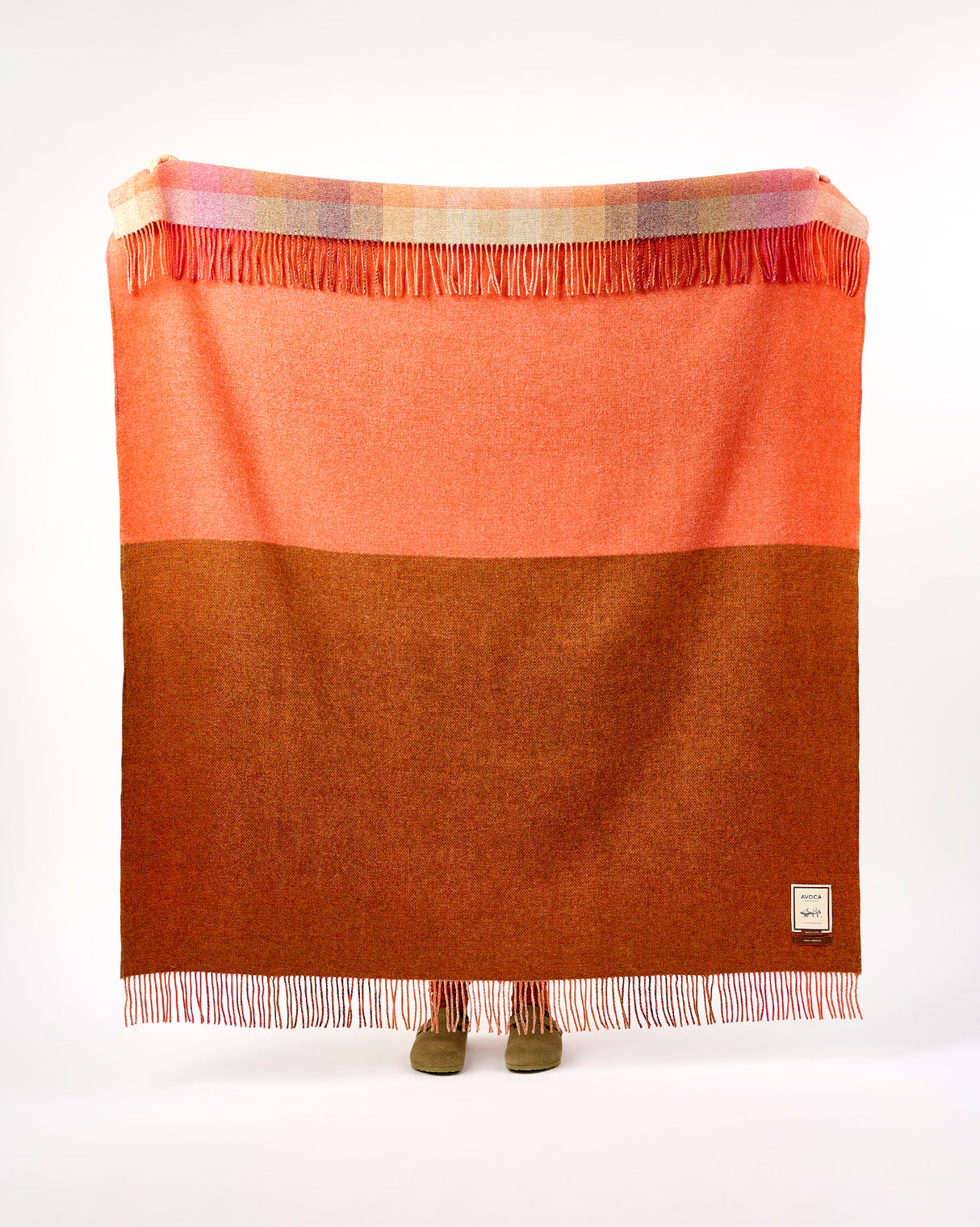 Miners Spectrum Double Sided Lambswool Throw