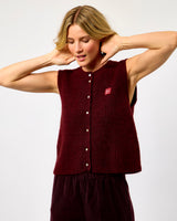 Acerola Marl East Knitted Vest