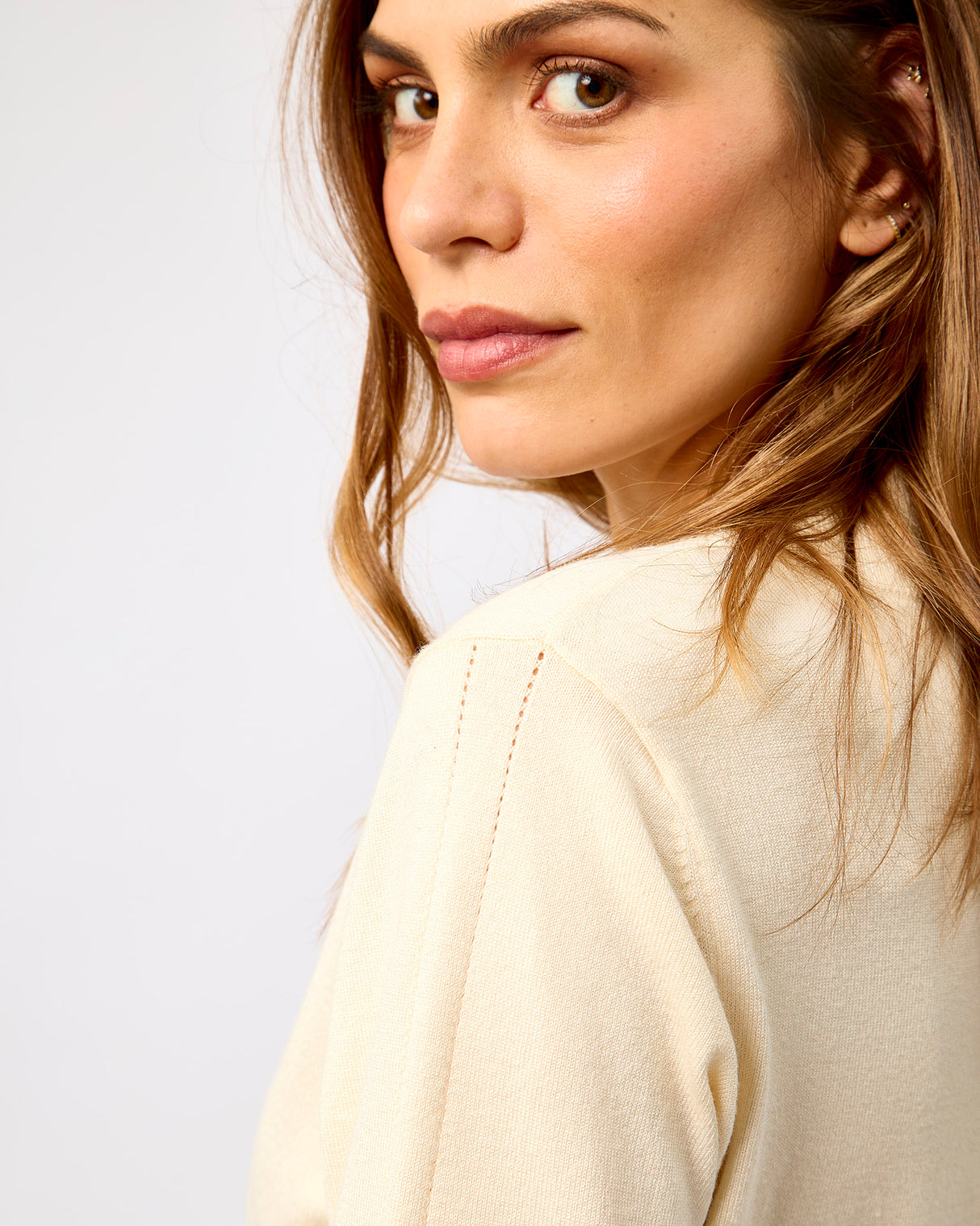 Birch Fenella Short Sleeve Knit Jumper