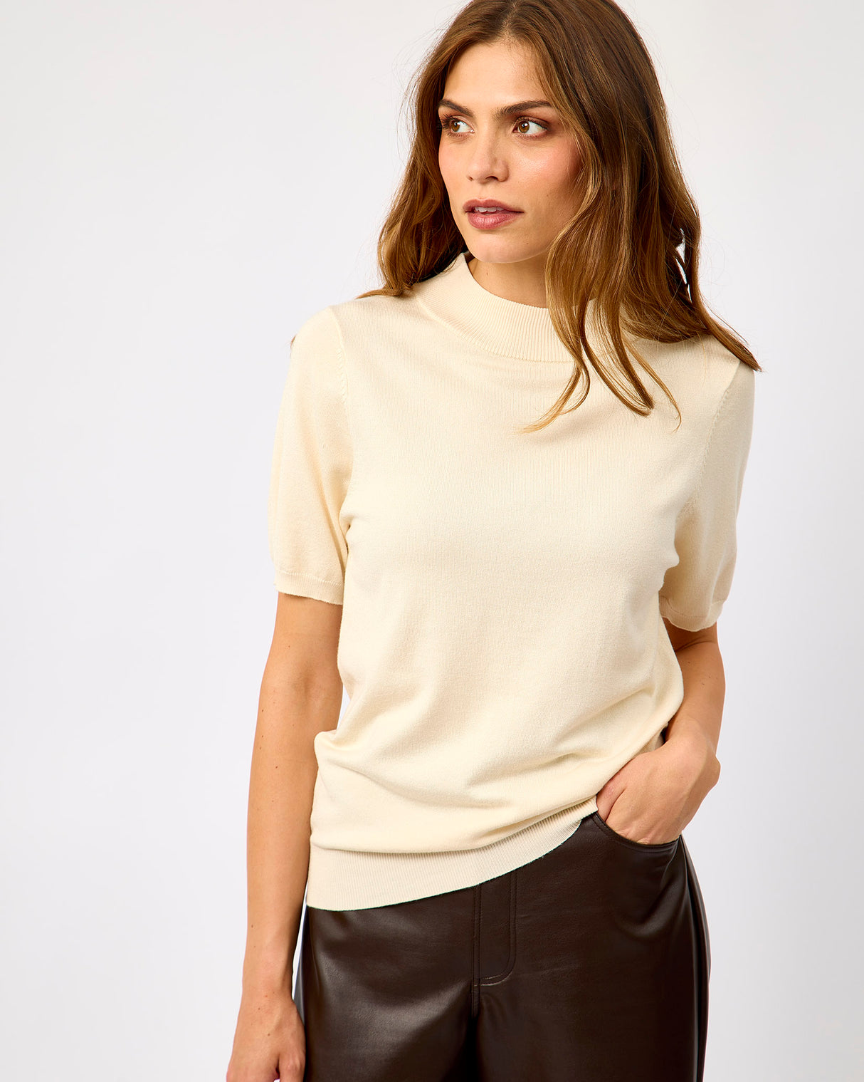 Birch Fenella Short Sleeve Knit Jumper