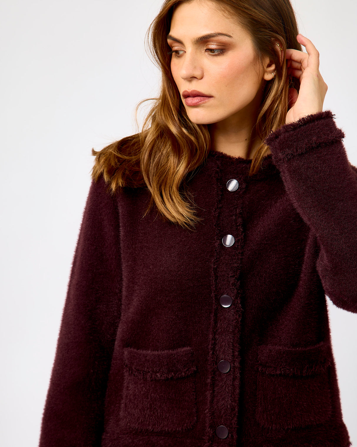 Fudge Cloak Florieke Fringe Jacket