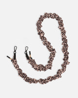 Leopard Print Scrunchie Phone Strap