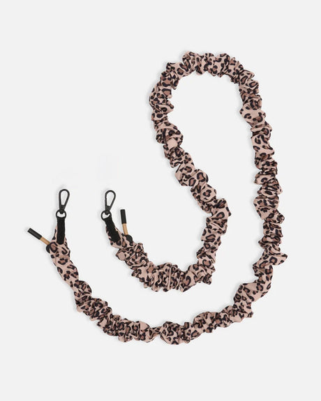 Leopard Scrunchie Strap & Adapter Set