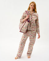 Ivory Forest Friends Quilted Cotton Tote Bag