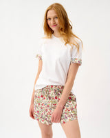 Ivory Forest Friends Cotton Shorts