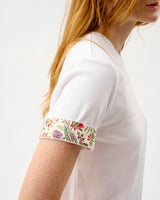 Ivory Forest Friends White Cotton T-Shirt