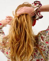 Ivory Forest Friends Cotton Hair Scrunchie