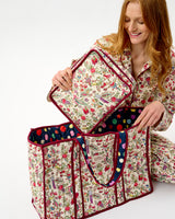 Ivory Forest Friends Cotton Travel Bag