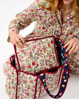 Ivory Forest Friends Cotton Travel Bag