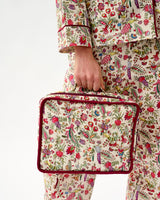 Ivory Forest Friends Cotton Travel Bag