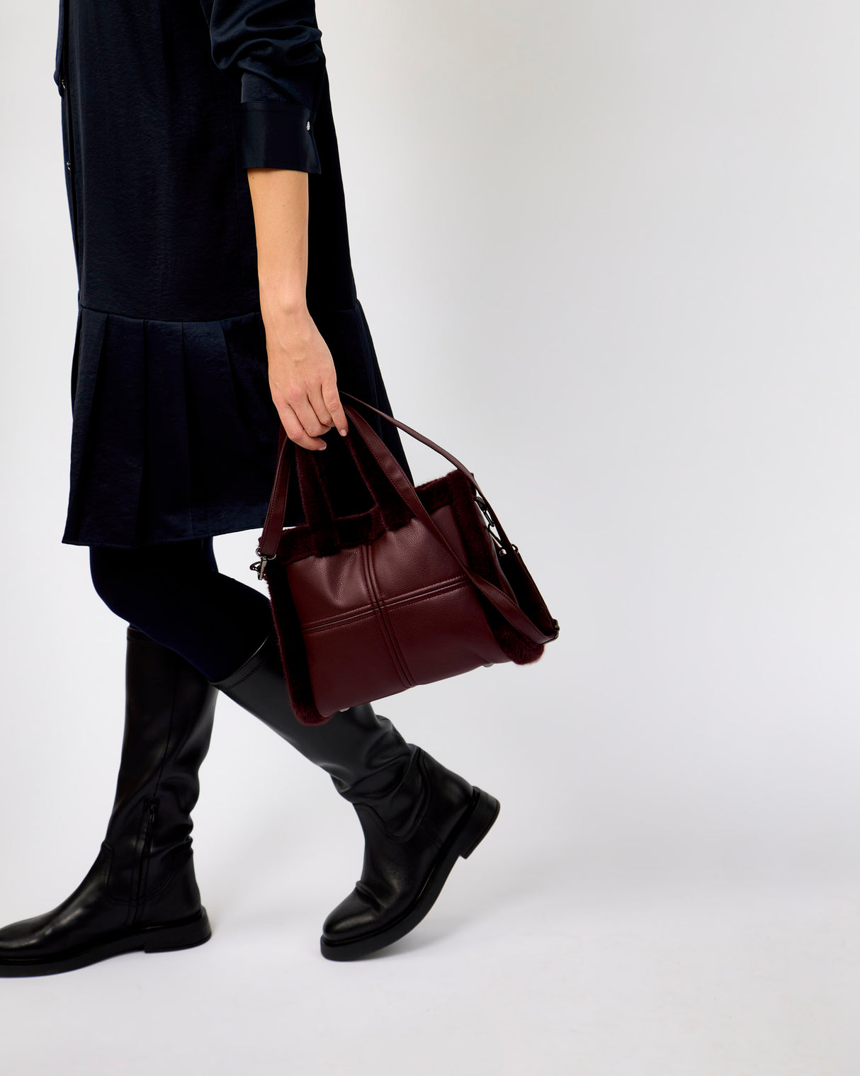 Fudge Cloak Jasha Handbag