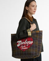 Classic Tartan Heart Tote Bag
