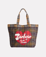 Classic Tartan Heart Tote Bag