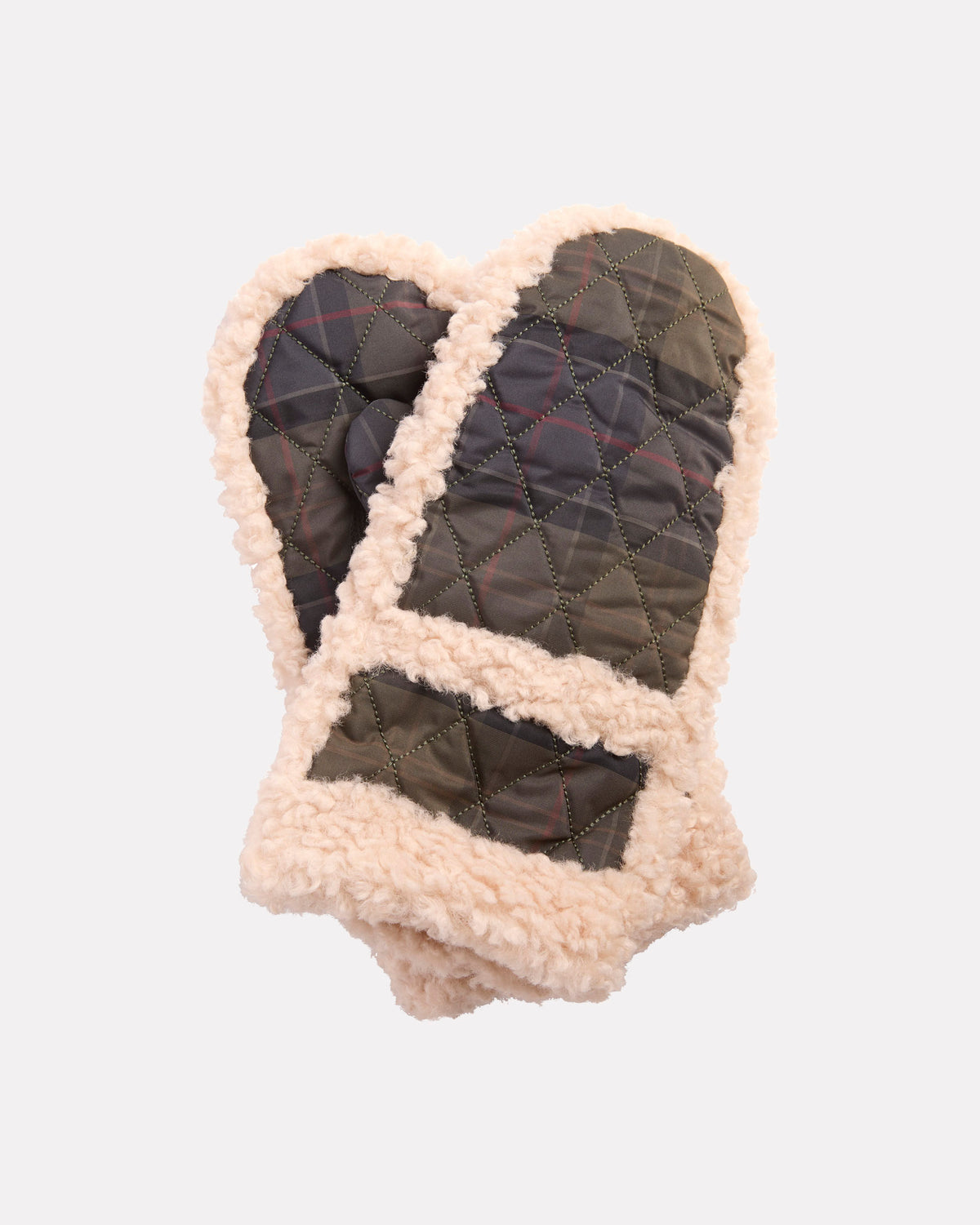 Shadow Tartan Marnie Mittens