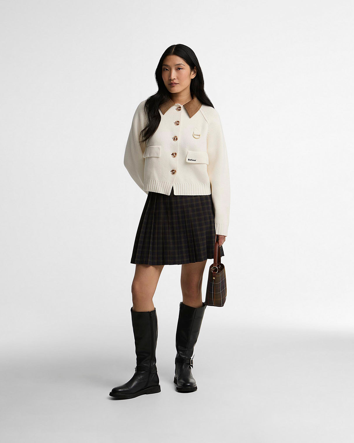 Ecru Alverstone Knitted Jacket