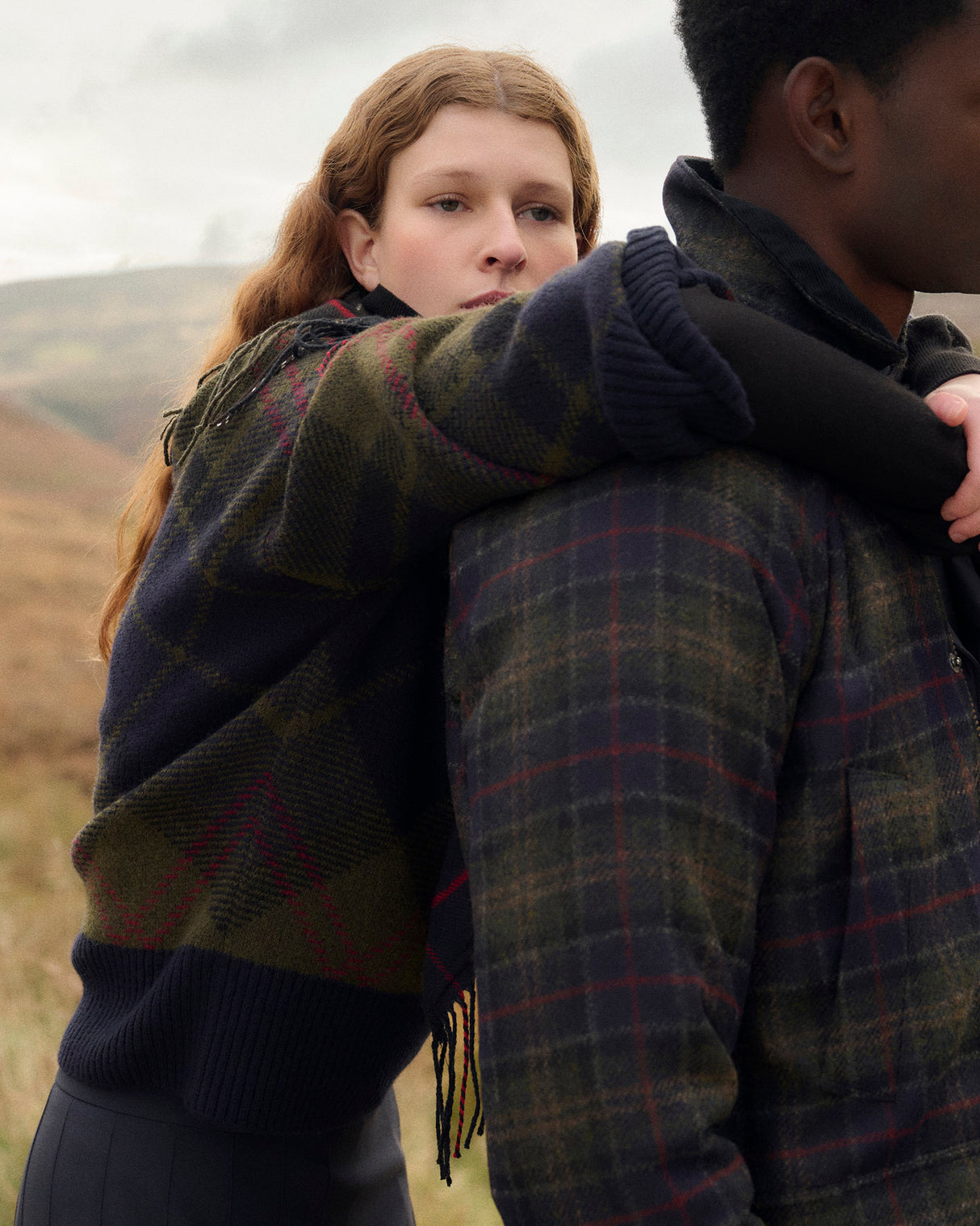 Shadow Classic Tartan Shae Knitted Jumper