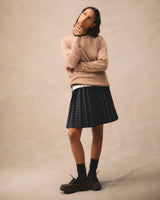 Camel Penwood Cashmere Knitted Jumper