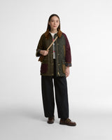 Patchwork Bedale Quilted Jacket