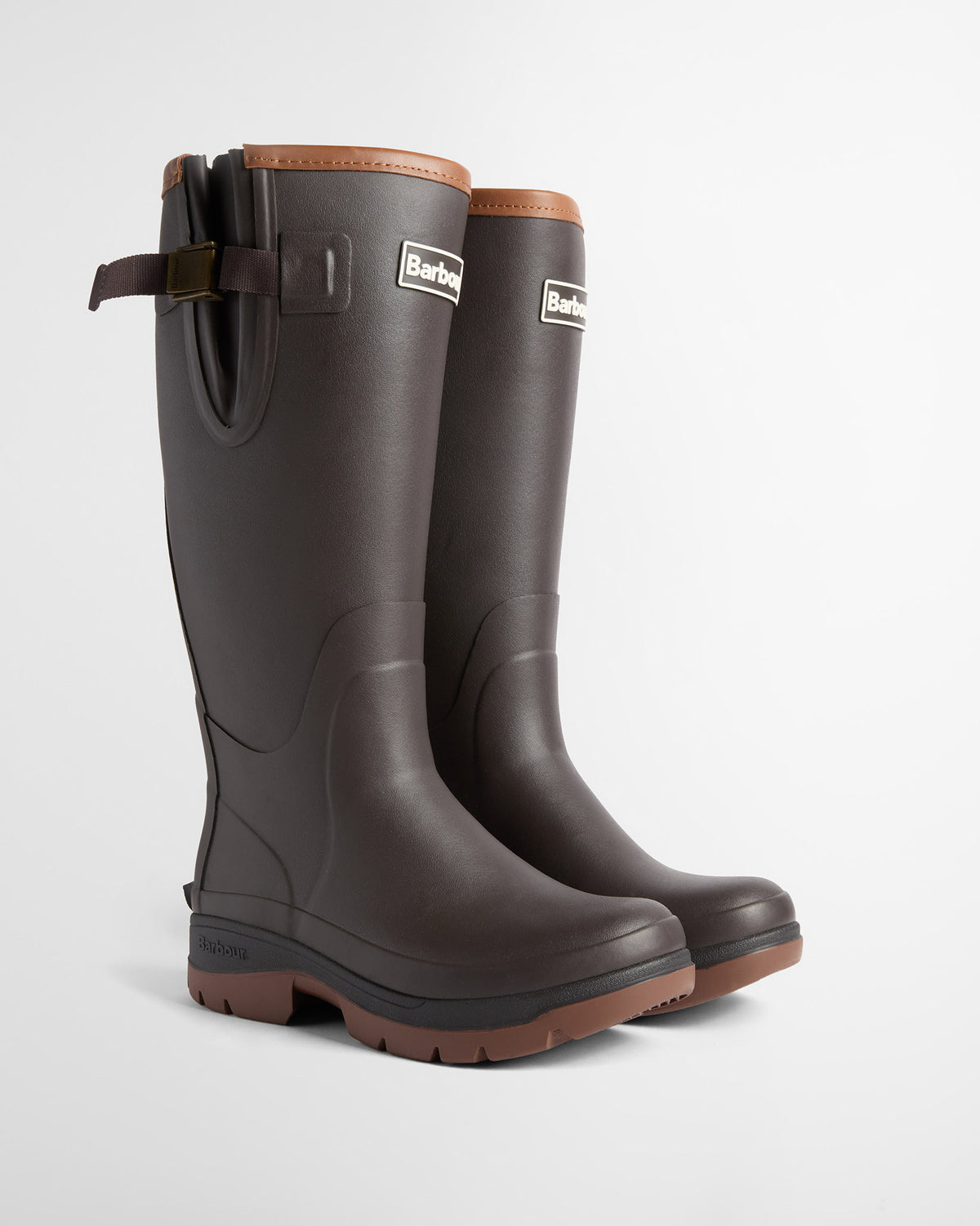 Brown Tempest Tall Welly Boots