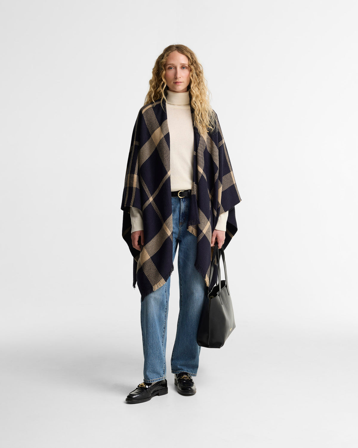 Midnight Tartan Isabelle Cape