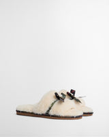 Cream Eleanora Slippers