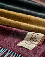 Gold Blush Lambswool Throw