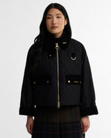 Classic Black Icons Spey Waxed Quilted Jacket
