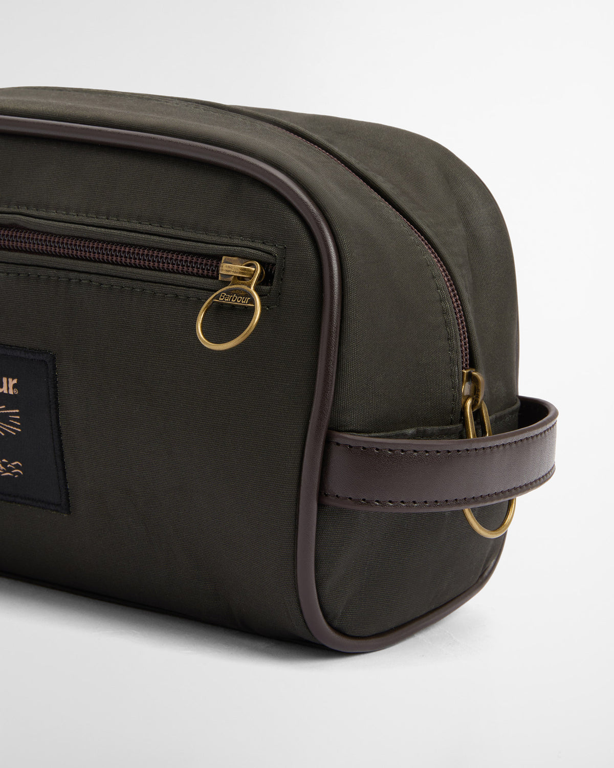 Olive Deacon Wax Washbag