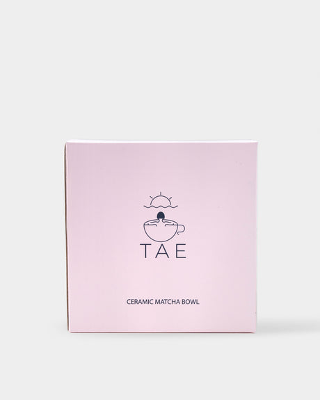 TAE Pink Ceramic Matcha Bowl