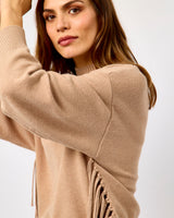 Dusty Oat Melis Fringe Jumper