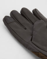 Olive & Brown Dalegarth Quilted Wax Gloves
