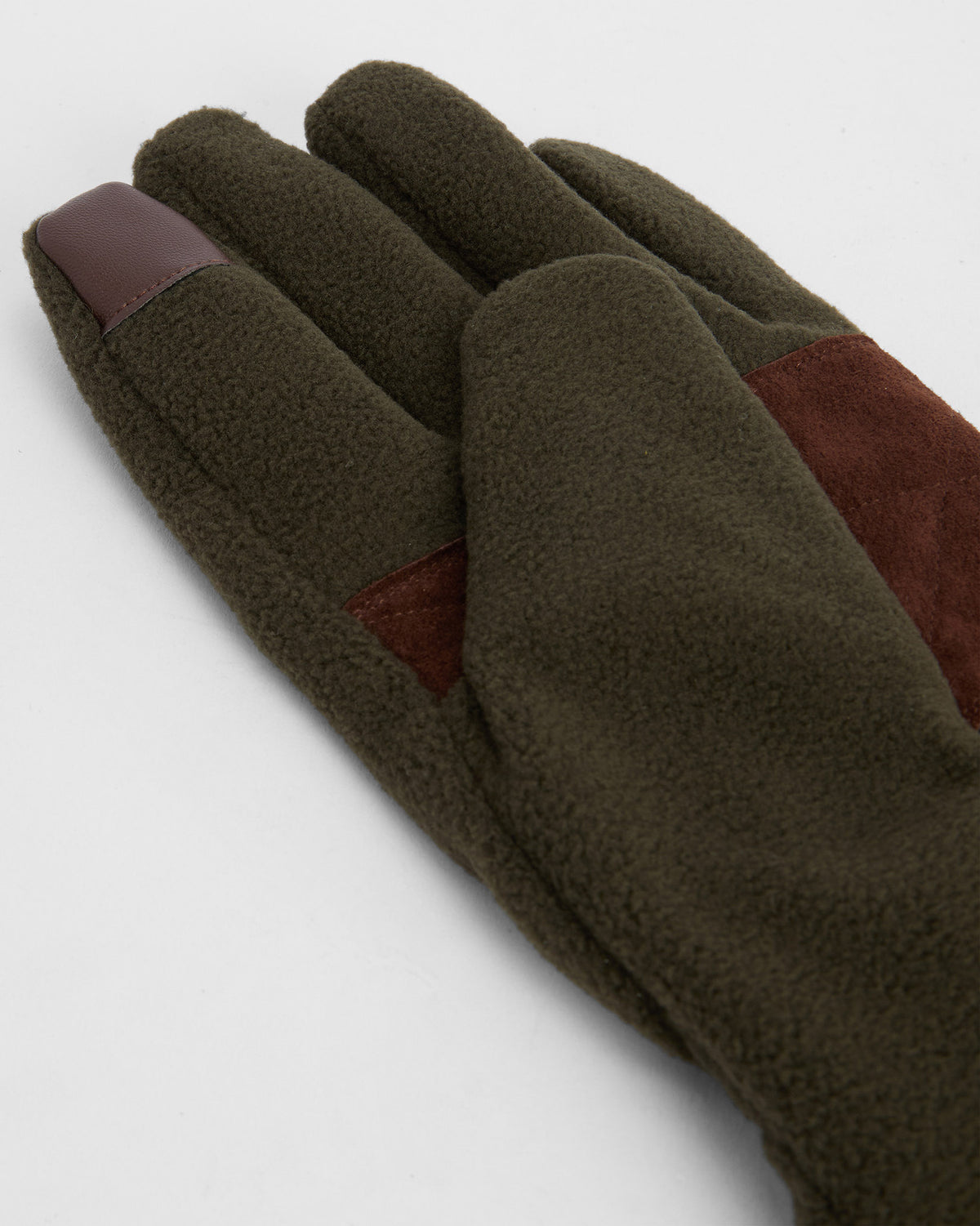 Olive Coalford Fleece Gloves