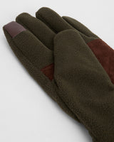 Olive Coalford Fleece Gloves