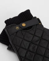 Black Singsby Quilted Waterproof Gloves