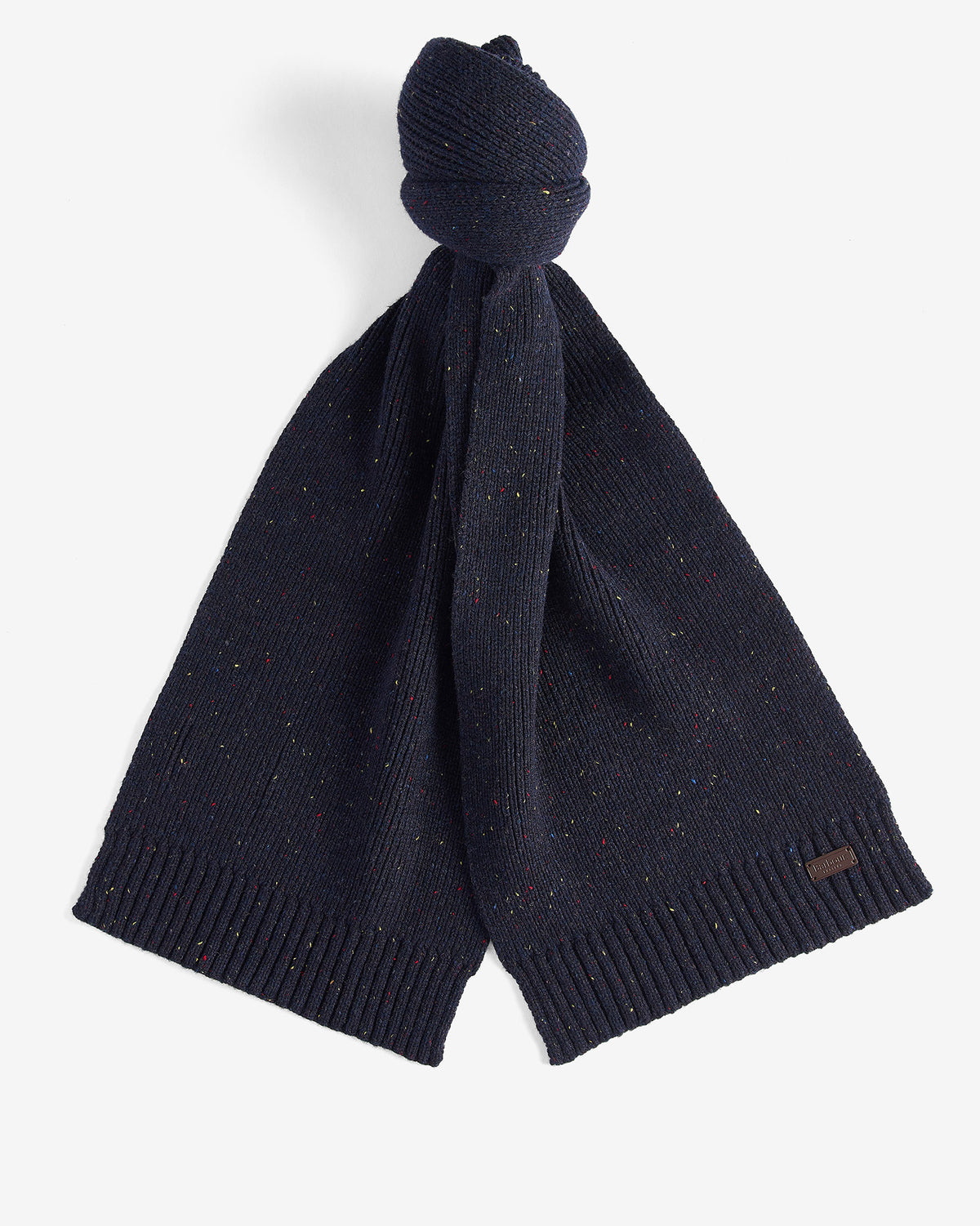 Navy Fleck Beanie & Scarf Gift Set