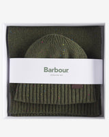 Olive Fleck Beanie & Scarf Gift Set
