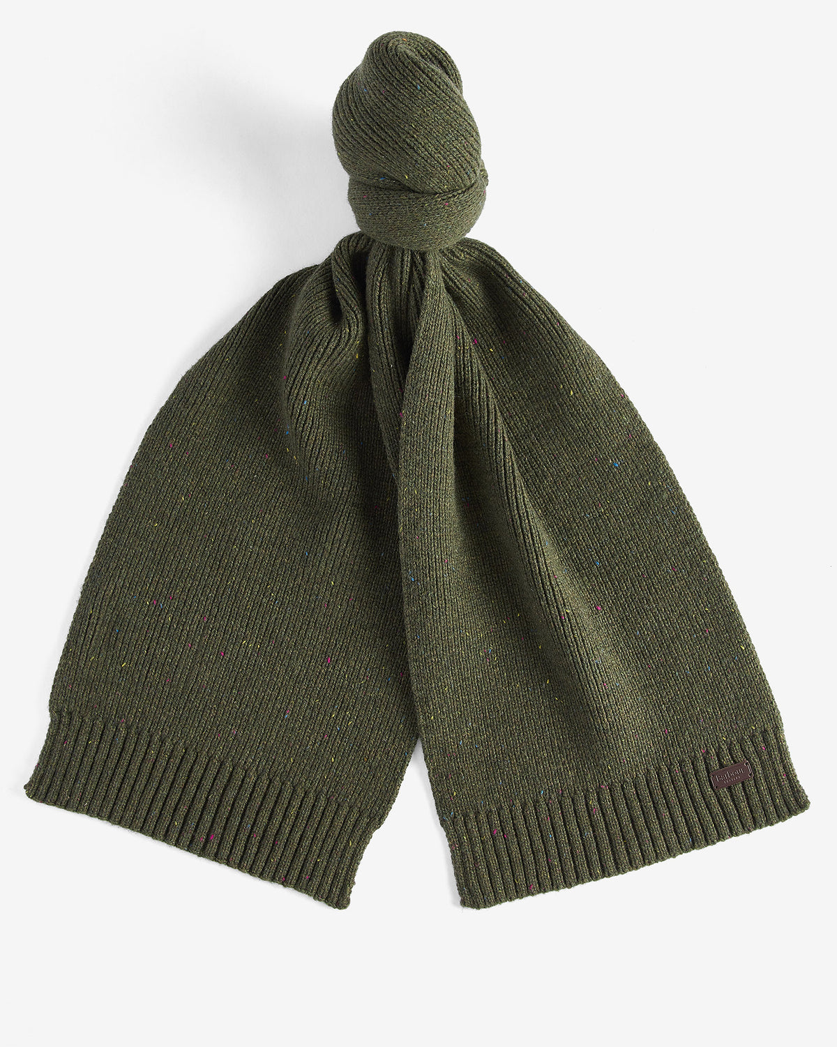 Olive Fleck Beanie & Scarf Gift Set