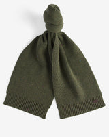 Olive Fleck Beanie & Scarf Gift Set