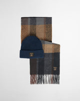 Navy & Grey Westerdale Beanie & Scarf Gift Set