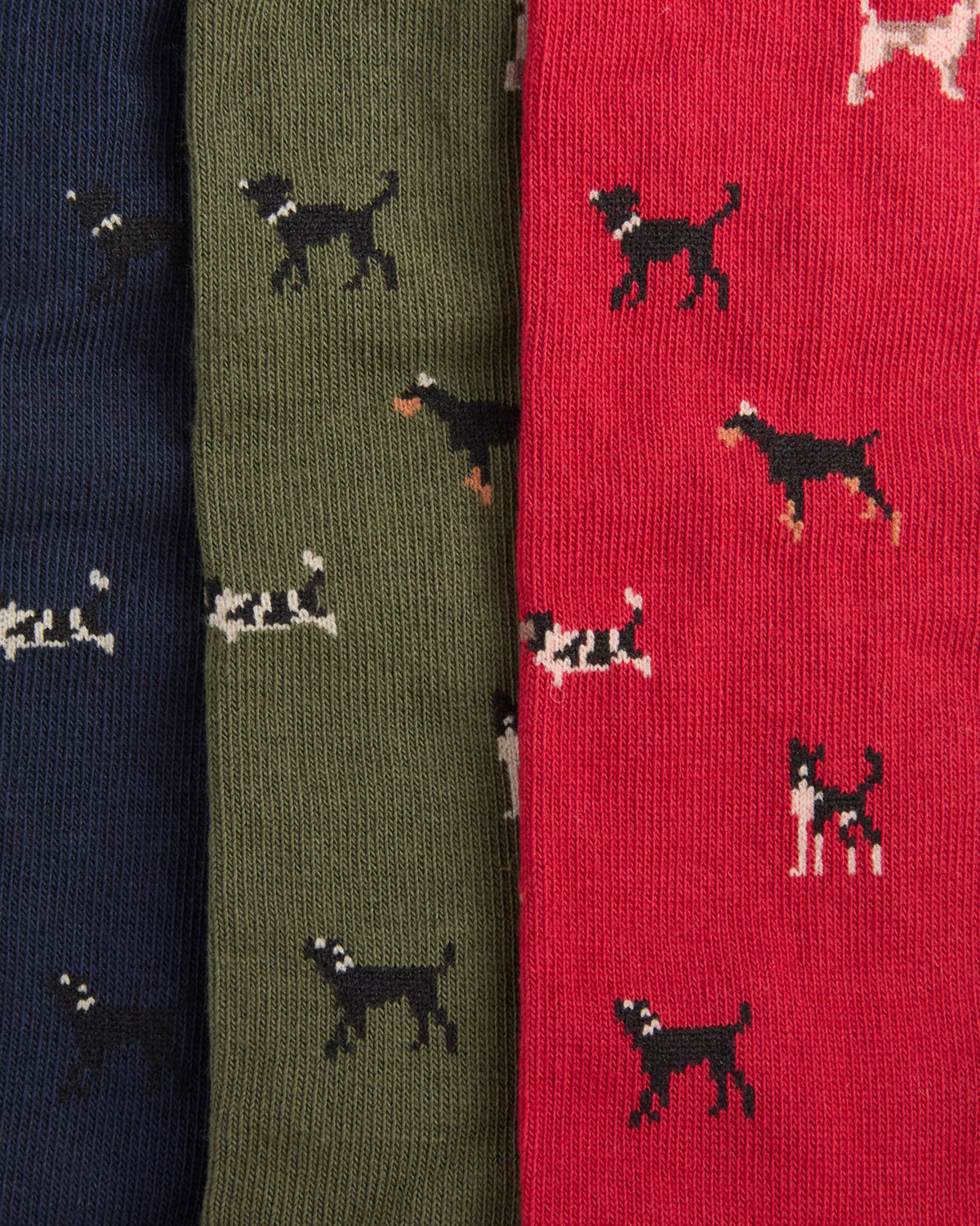 Assorted Dog Socks Gift Set - 3 Pack