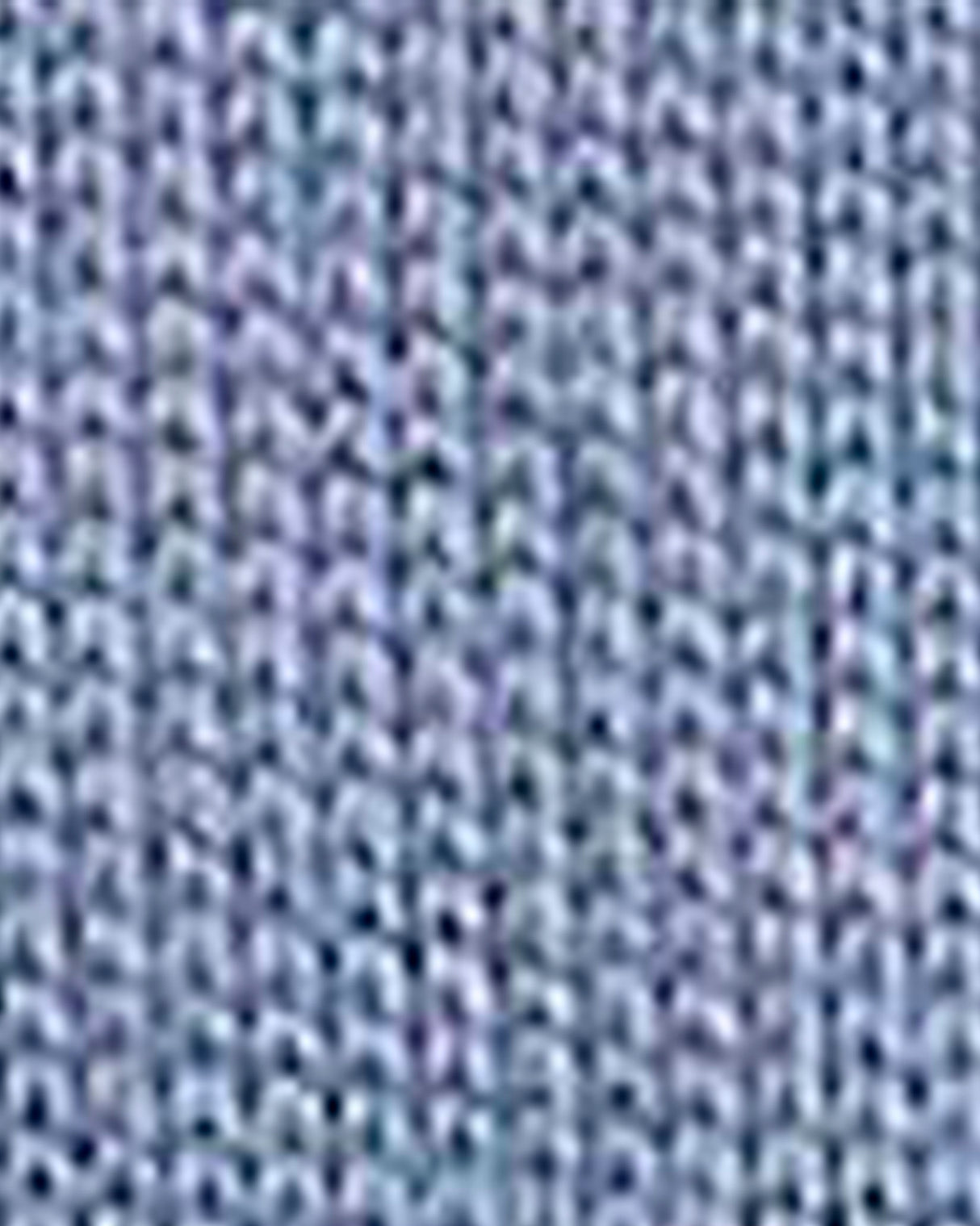 Tartan Blue Cotton Half Zip Jumper