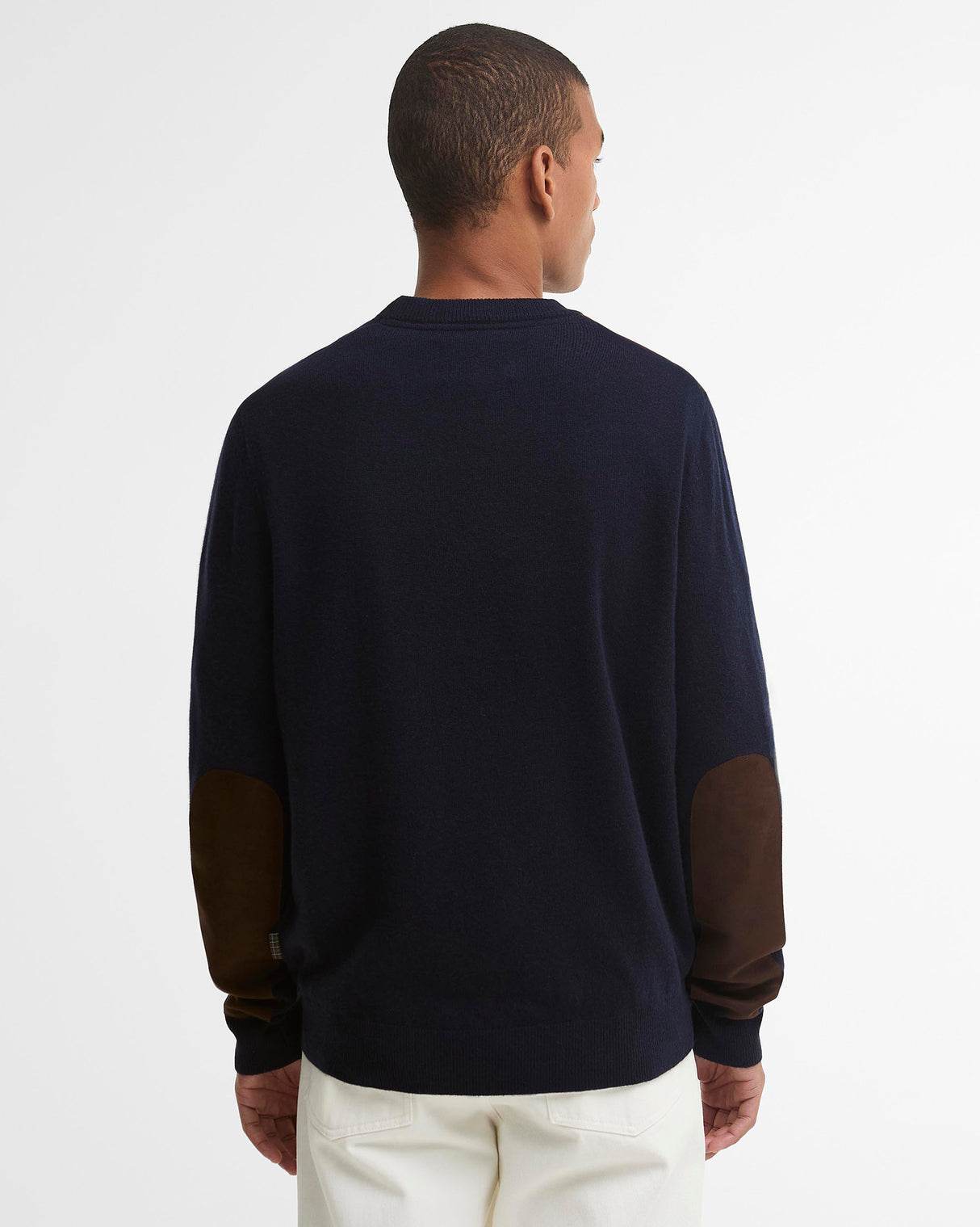 Dark Navy Whitworth Crewneck Jumper