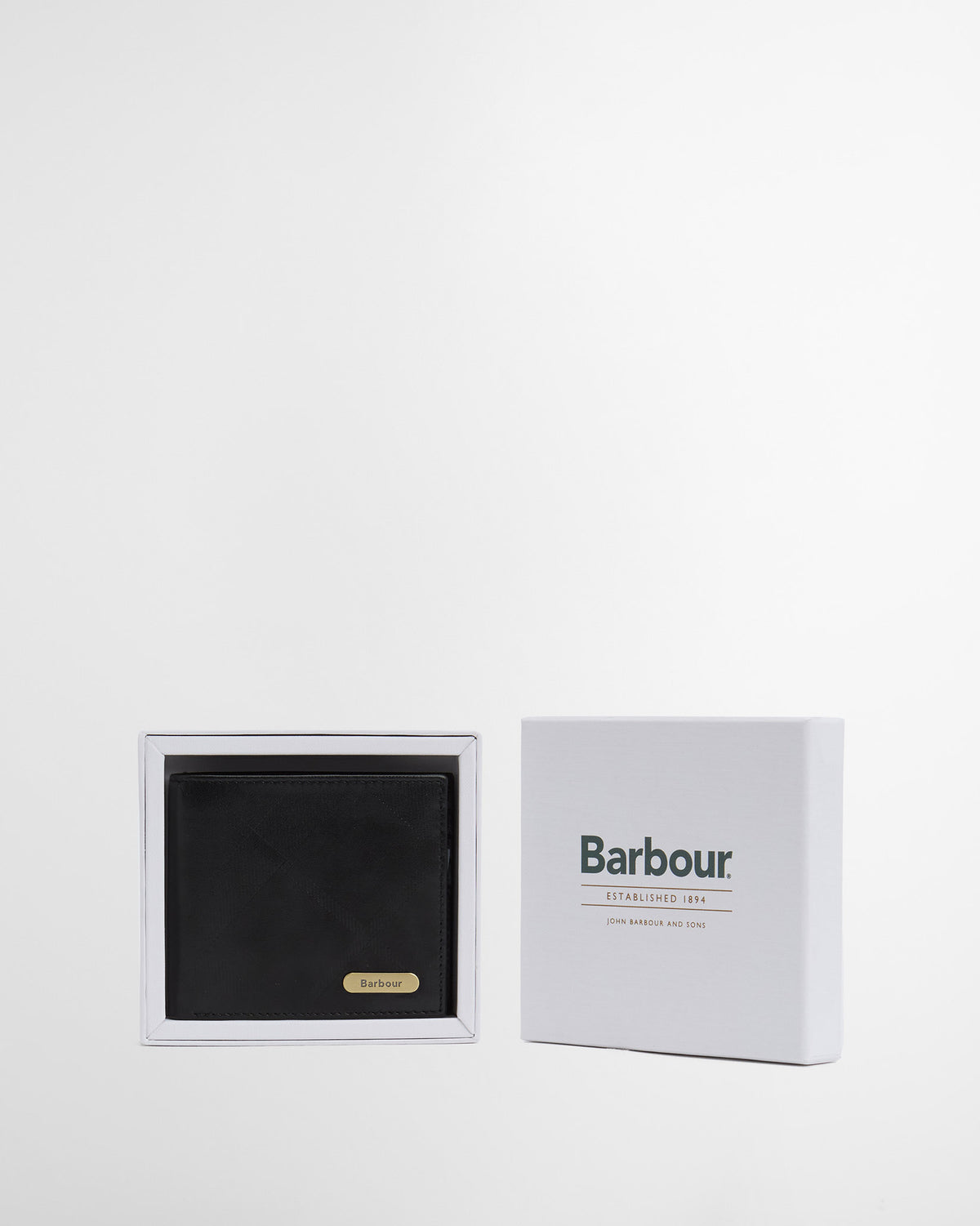 Black Brunton Leather Wallet